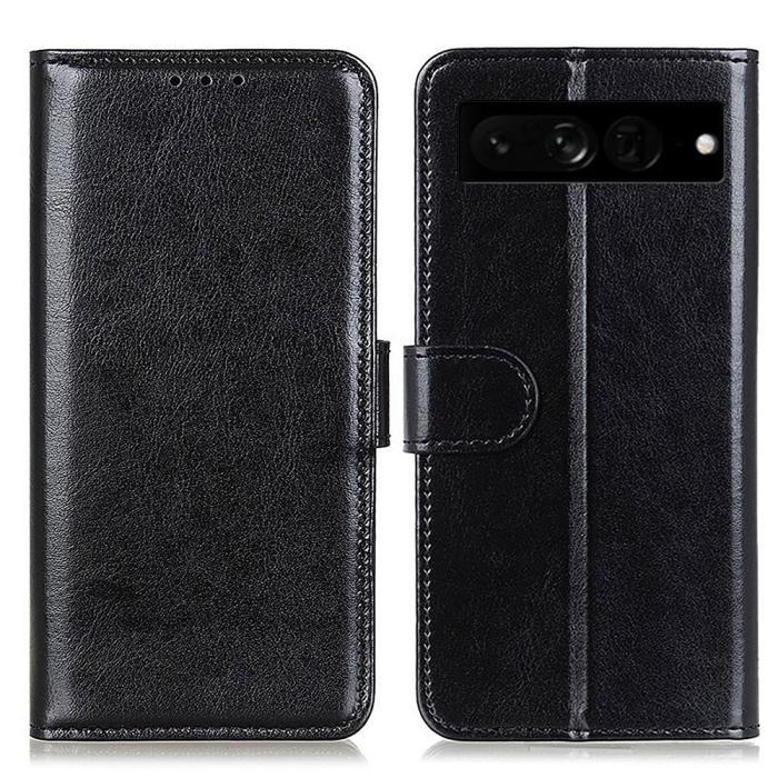 Bild 1, Google Pixel 7 Pro Fodral Crazy Horse Svart