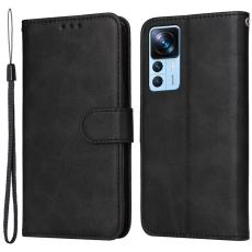 Xiaomi 12T / 12T Pro Fodral Läder Svart