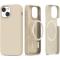 Tech-Protect iPhone 14/13 Skal MagSafe Silikon Beige