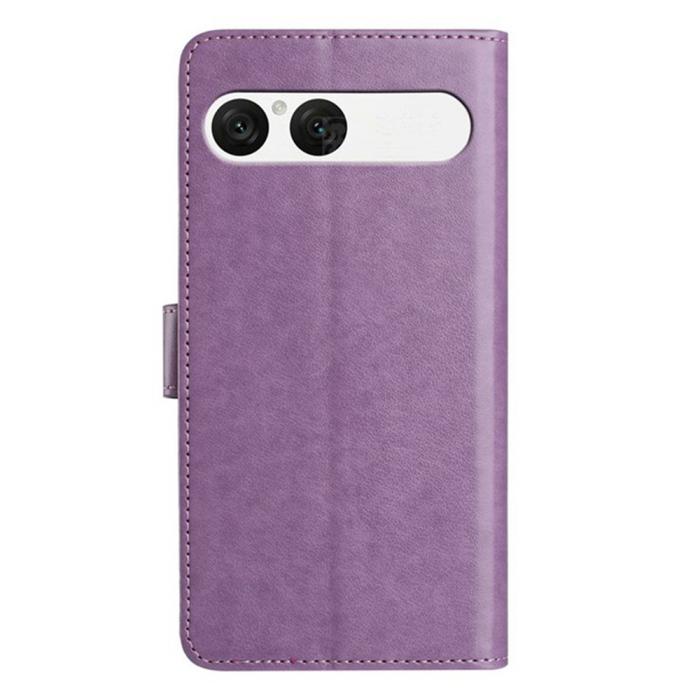 Bild 2, Sony Xperia 10 VII Fodral Multifunktionellt Läder Lila
