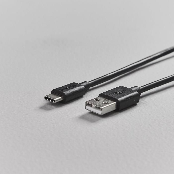 Bild 6, Smartline 1m 3A USB-C Laddningskabel Svart