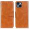 iPhone 15 Fodral Crazy Horse Folio Brun