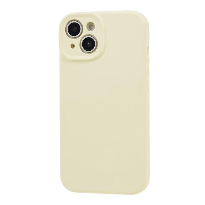 Bild 3, iPhone 15 Skal Liquid Silikon Ljus Gul
