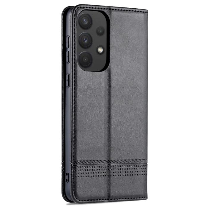 Bild 3, AZNS Samsung Galaxy A33 5G Fodral Flip Svart
