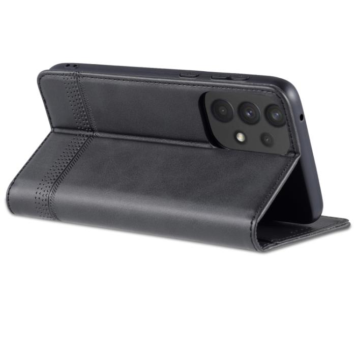 Bild 4, AZNS Samsung Galaxy A33 5G Fodral Flip Svart