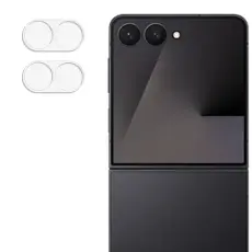 Samsung Galaxy Z Flip 8 2-PACK Linsskydd H&auml;rdat Glas
