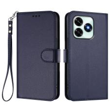 Honor X5c Plus Fodral L&auml;der Bl&aring;