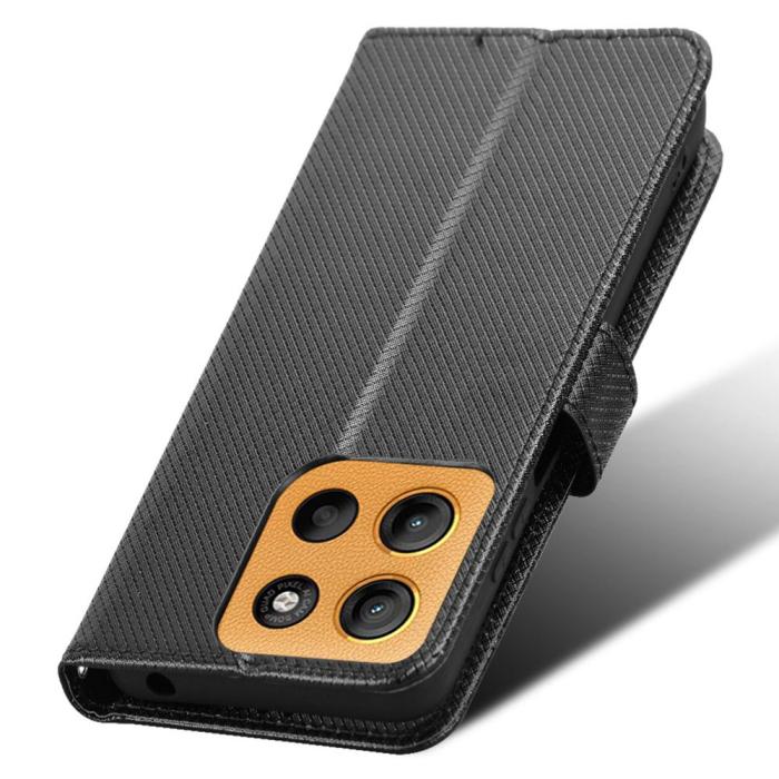 Bild 6, Motorola Moto G15 / G15 Power Fodral Läder Svart