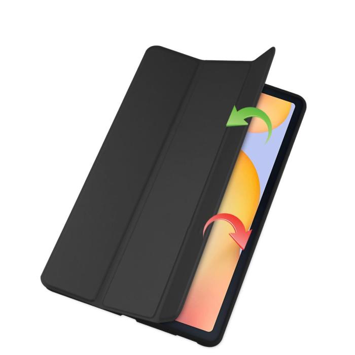 Bild 2, Tech-Protect Galaxy Tab S6 Lite 10.4 Fodral SmartCase Svart