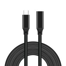 3m USB-C Förlängningskabel PD 100W 5A Kabel Svart