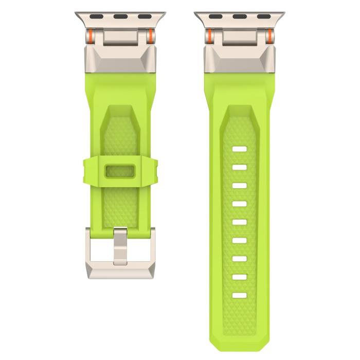 Bild 3, Apple Watch 42/44/45/49mm RobustFit Armband Grön