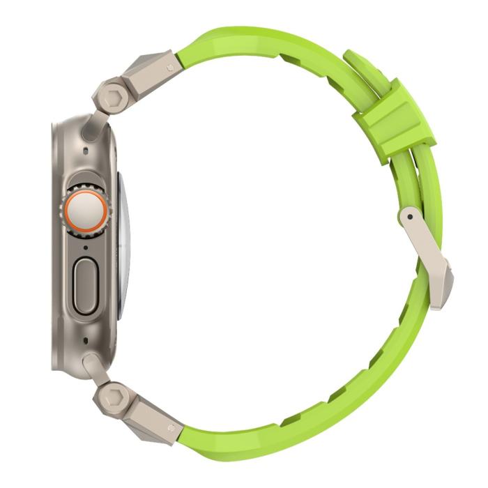 Bild 5, Apple Watch 42/44/45/49mm RobustFit Armband Grön