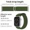 Apple Watch 38/40/41 mm Armband Alpine Pro Loop Militär Grön