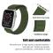 Apple Watch 38/40/41 mm Armband Alpine Pro Loop Militär Grön