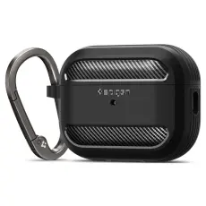 Spigen AirPods Pro 1/2 Skal Rugged Armor Matt Svart