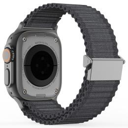 DUX DUCIS Apple Watch 38/40/41/42 mm Armband Nylon Svart