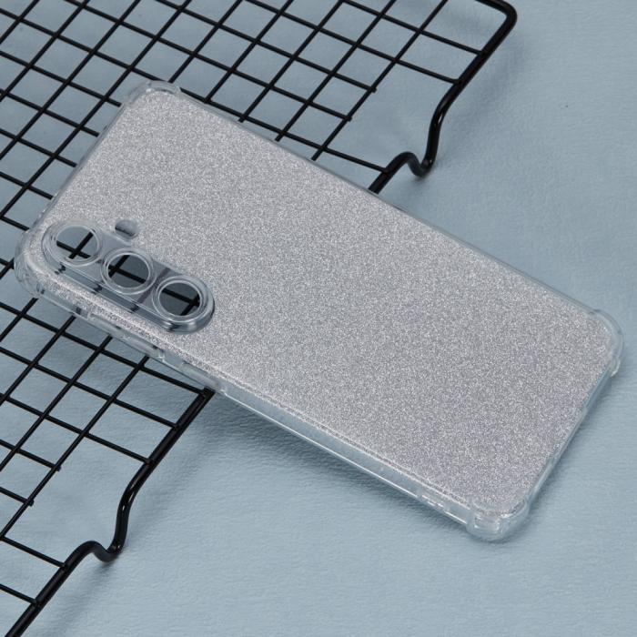 Bild 2, Samsung Galaxy S24 FE Skal Glitter Silver