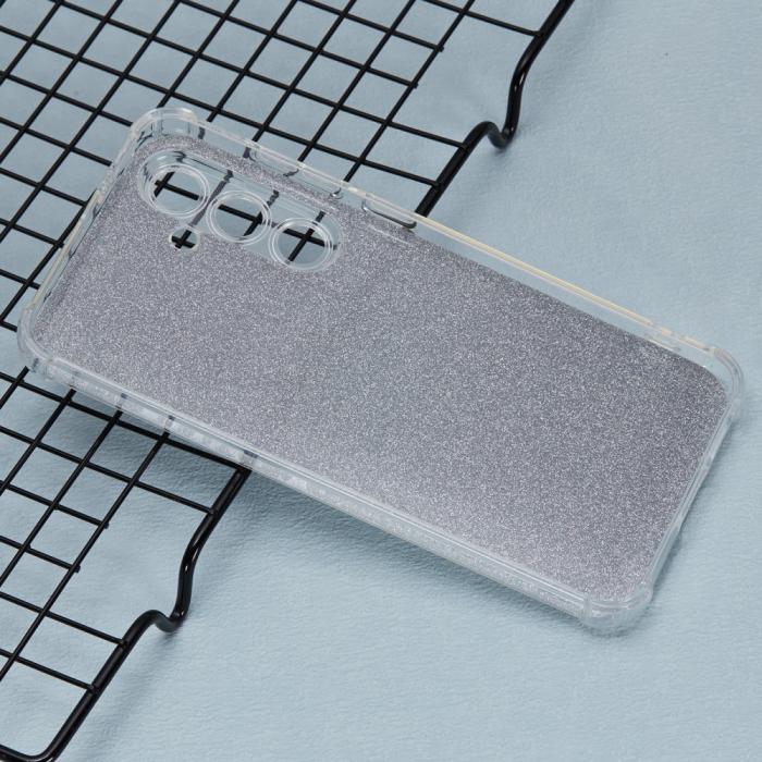 Bild 3, Samsung Galaxy S24 FE Skal Glitter Silver