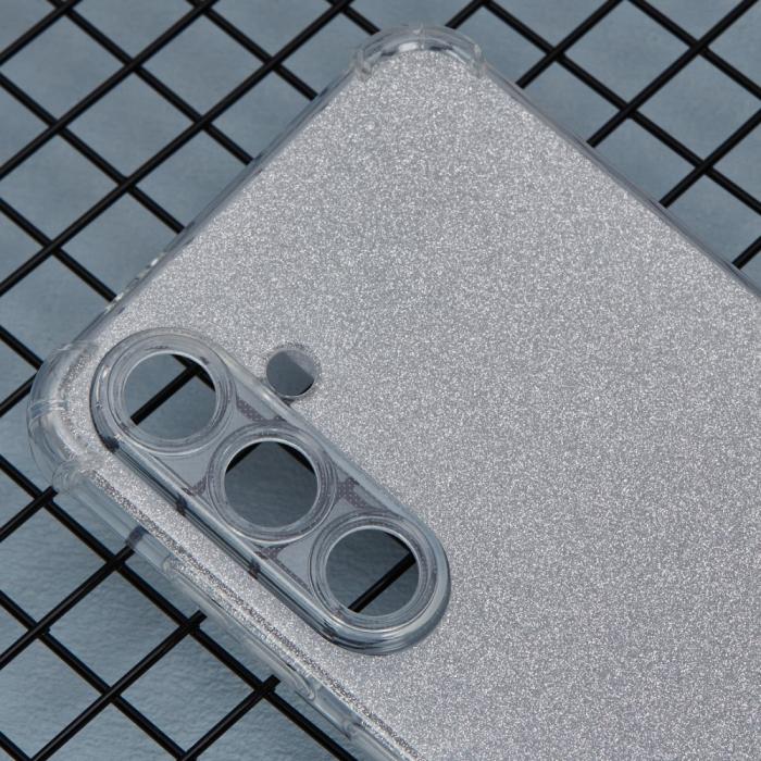 Bild 5, Samsung Galaxy S24 FE Skal Glitter Silver