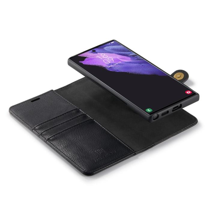 Bild 5, DG.MING Galaxy S23 Ultra 2in1 Magnet Fodral / Skal Svart