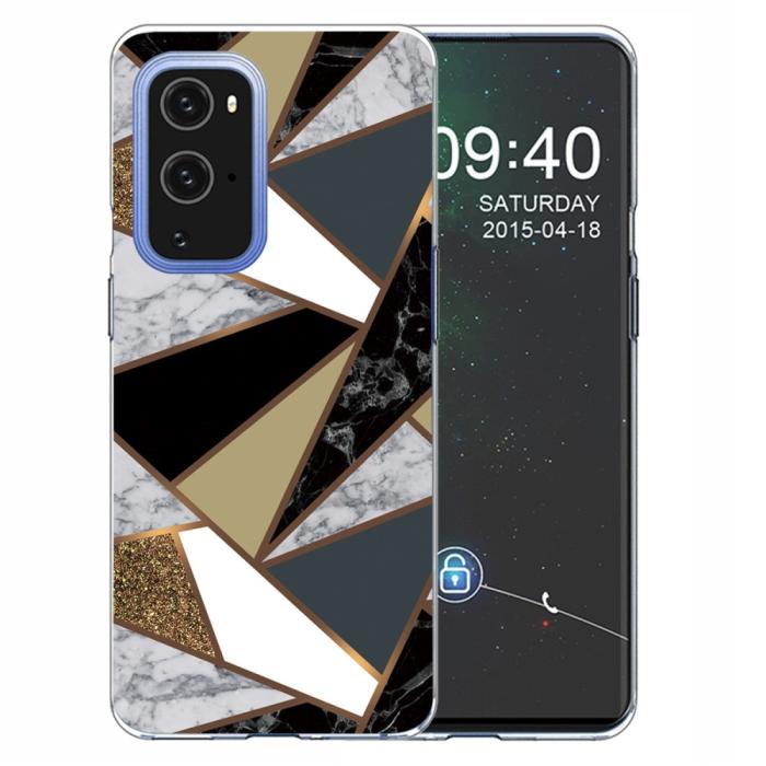 Bild 1, OnePlus 9 Pro - Marmor TPU Skal