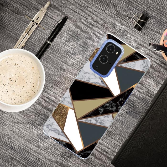 Bild 4, OnePlus 9 Pro - Marmor TPU Skal