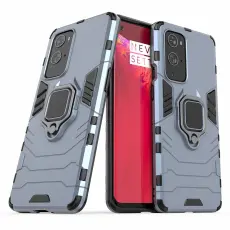OnePlus 9 Pro - Hybrid Ring Skal - Blå