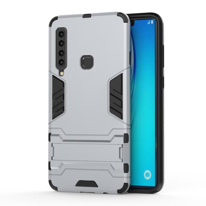 Bild 2, Samsung Galaxy A9 (2018) - Armour Skal - Silver