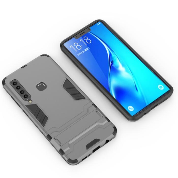 Bild 3, Samsung Galaxy A9 (2018) - Armour Skal - Grå