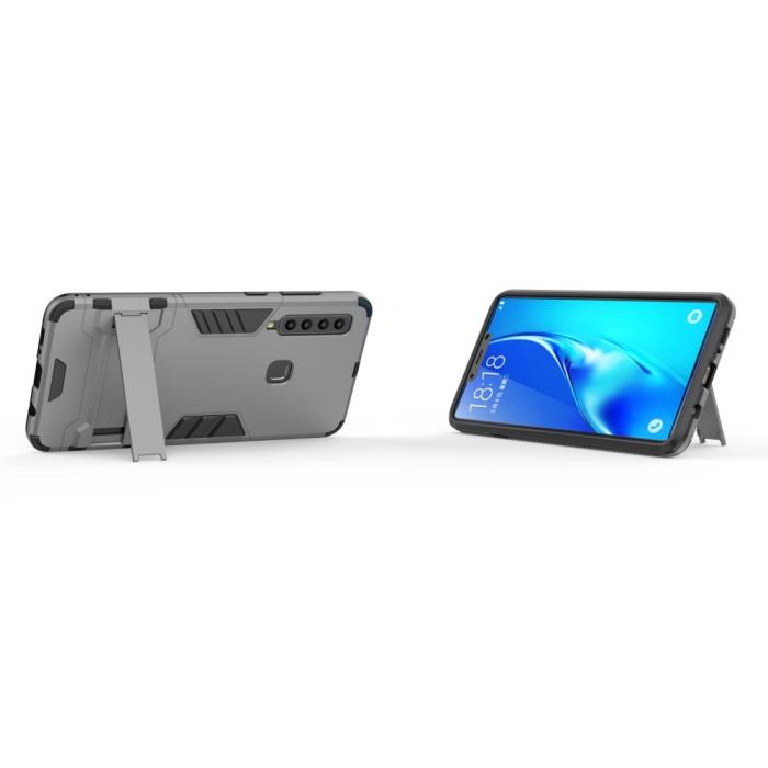 Bild 5, Samsung Galaxy A9 (2018) - Armour Skal - Grå