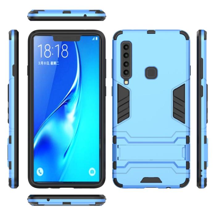 Bild 4, Samsung Galaxy A9 (2018) - Armour Skal - Blå