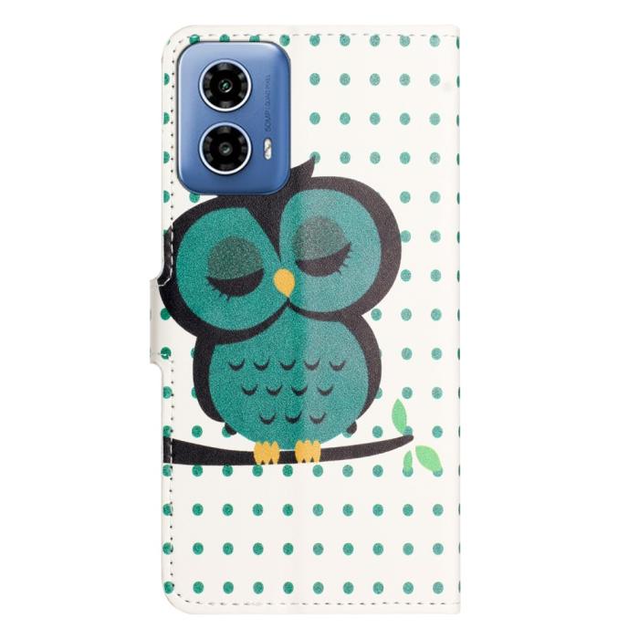 Bild 5, Motorola Moto G35 5G Fodral Med Tryck Uggla