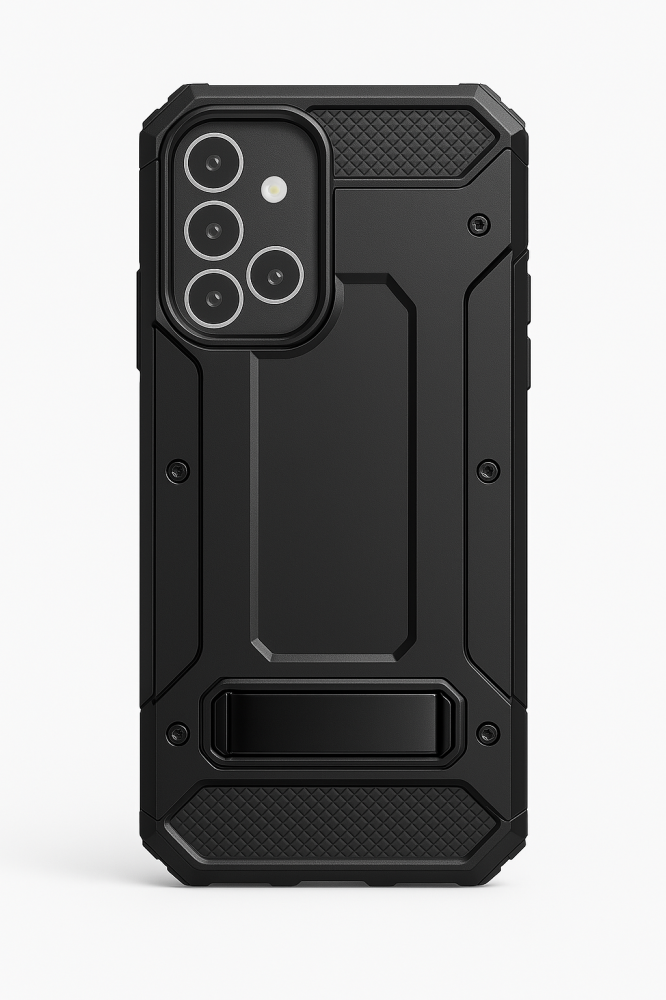 Samsung Galaxy A23 5G Hybrid Armour Kickstand - Svart