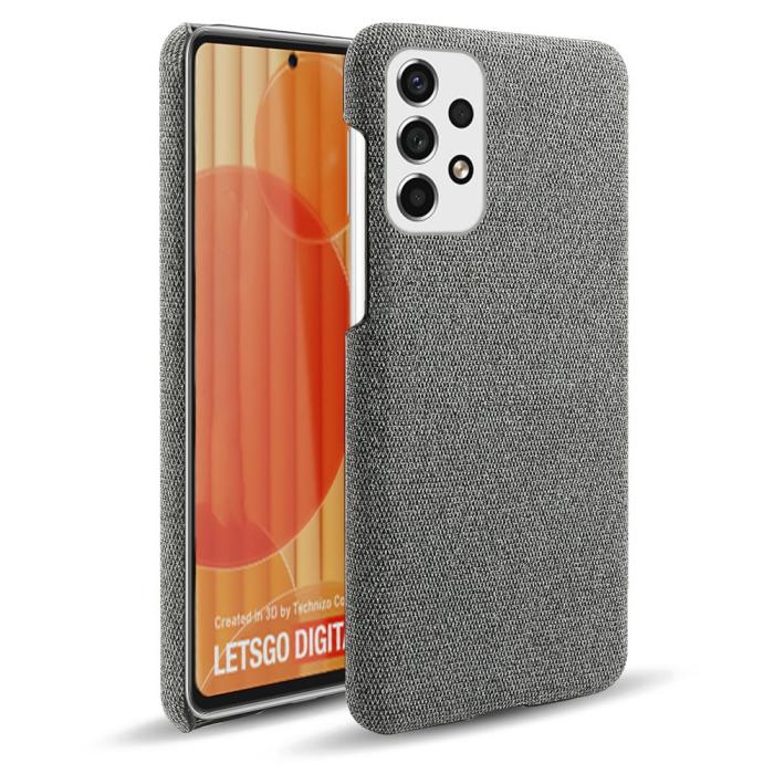 Bild 1, Samsung Galaxy A53 5G Skal Tygbelagt Grå