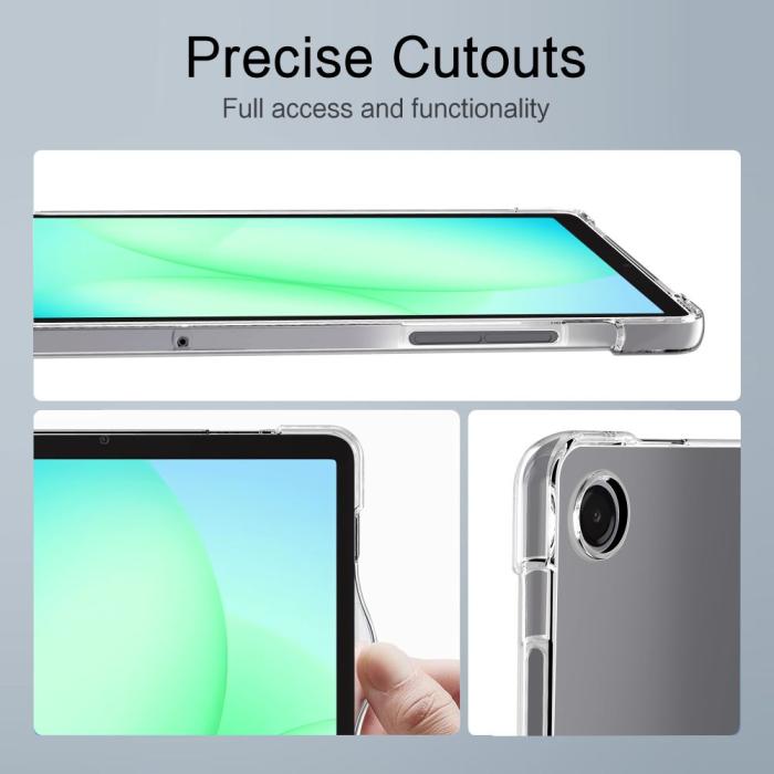 Bild 5, Tech-Protect Galaxy Tab A11 Plus /A9 Plus Skal FlexAir Transparent
