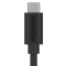 Smartline 2m Micro USB Laddningskabel Svart