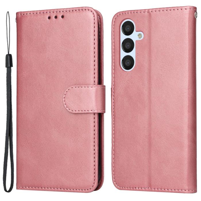 Bild 1, Samsung Galaxy A54 5G Fodral Läder Roséguld