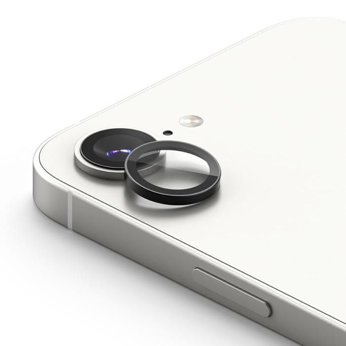 Bild 3, Ringke iPhone 17e / 16e 2-PACK Linsskydd Härdat Glas Svart