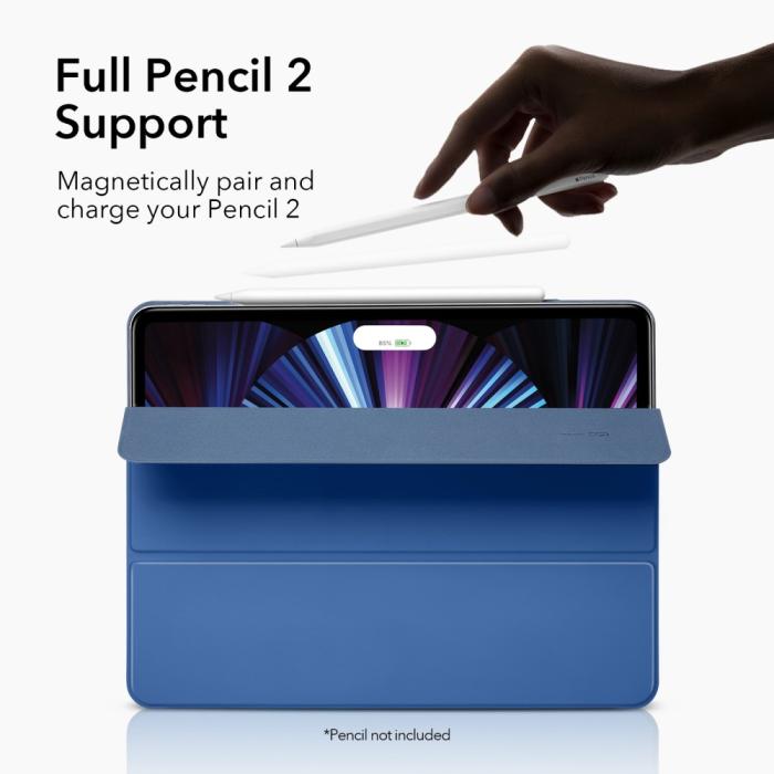 Bild 3, ESR iPad Pro 11 (2020/2021) 2in1 Magnetiskt Fodral Blå