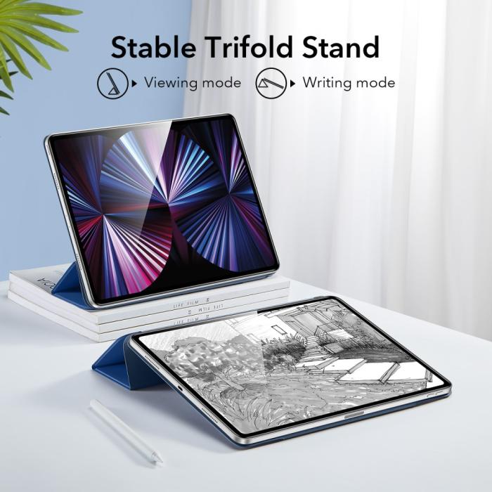 Bild 4, ESR iPad Pro 11 (2020/2021) 2in1 Magnetiskt Fodral Blå