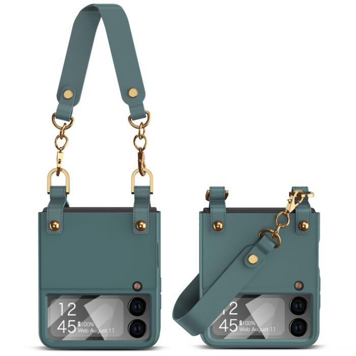 Bild 1, Tech-Protect Galaxy Z Flip 4 Fodral Icon Chain Grön