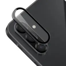 ENKAY Galaxy A56 5G/A36 5G Linsskydd H&auml;rdat Glas Svart