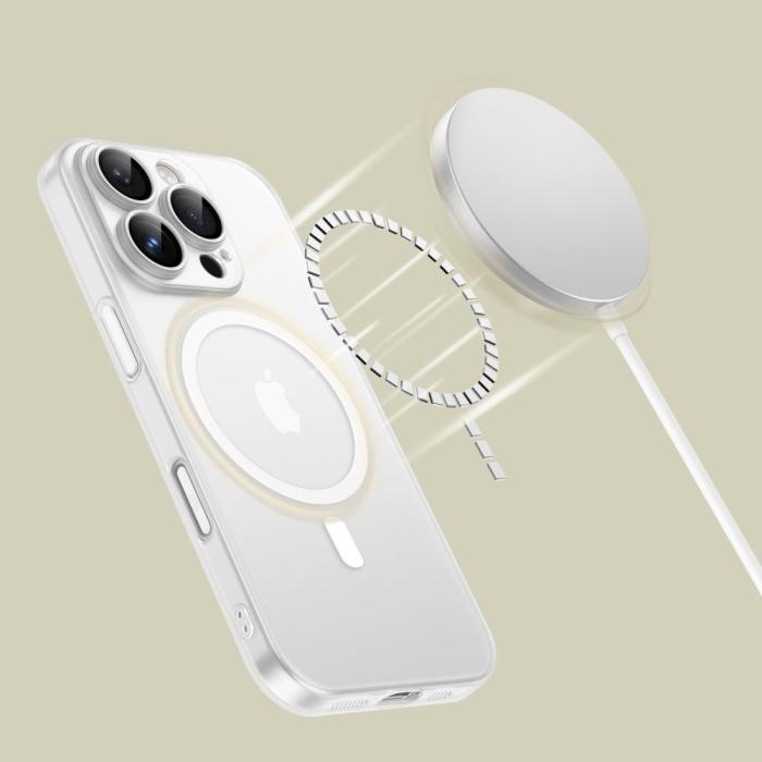 Bild 3, Tech-Protect iPhone 16 Pro Skal MagSafe MagSlim Matt Vit