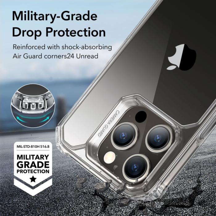 Bild 3, ESR iPhone 15 Pro Skal Air Armor Transparent