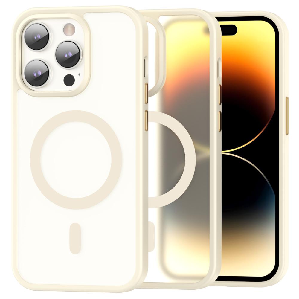 ColorPop iPhone 14 Pro Max Skal CH MagSafe Matt Off White