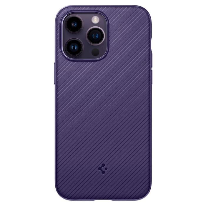 Bild 2, Spigen iPhone 14 Pro Max Skal MagSafe Mag Armor Deep Purple