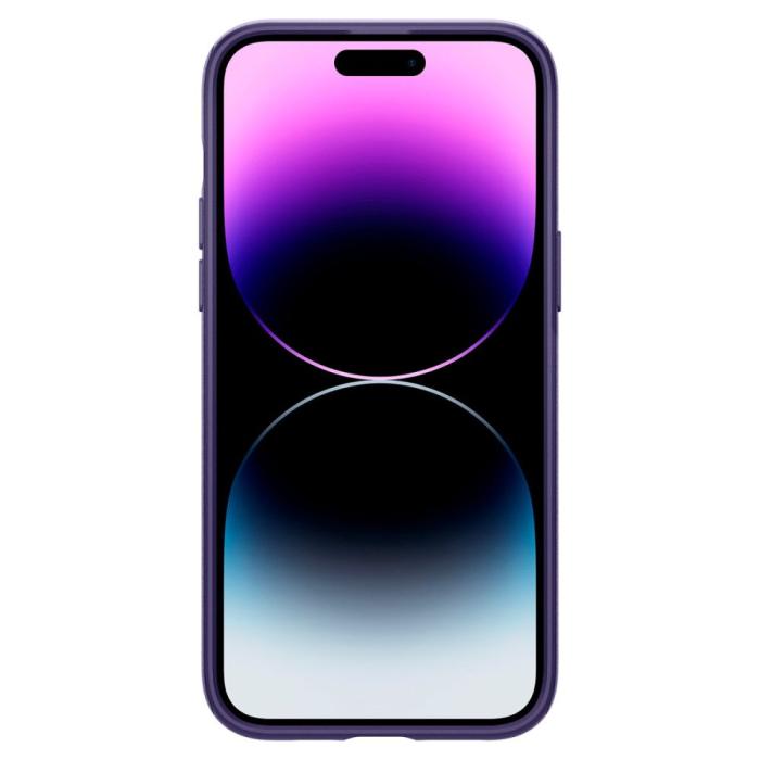 Bild 3, Spigen iPhone 14 Pro Max Skal MagSafe Mag Armor Deep Purple
