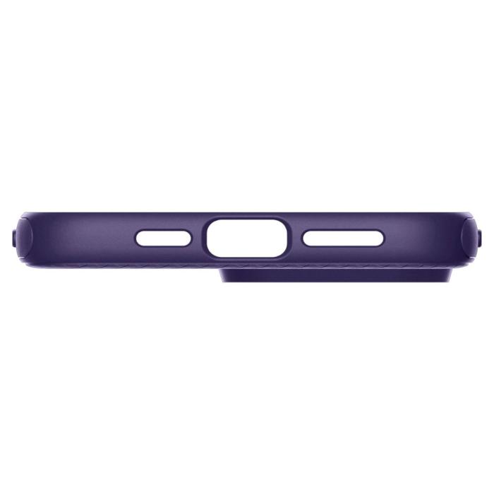 Bild 5, Spigen iPhone 14 Pro Max Skal MagSafe Mag Armor Deep Purple