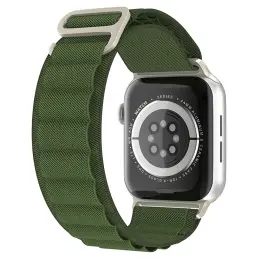 Apple Watch 42/44/45/49 mm Armband Alpine Pro Loop Army Green