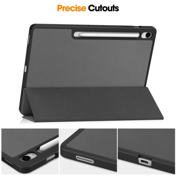 Bild 4, Samsung Galaxy Tab S10 FE Plus Fodral Tri-Fold Pennhållare